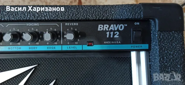 Peavey Bravo 112 Made in USA (25W, All Tube), снимка 6 - Китари - 48370044