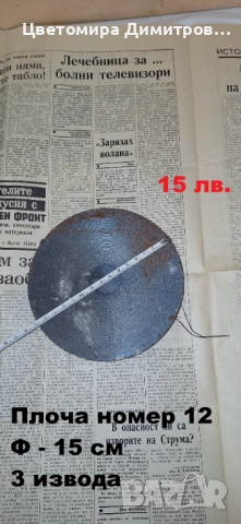 Плочи за котлони, снимка 7 - Котлони - 52691688