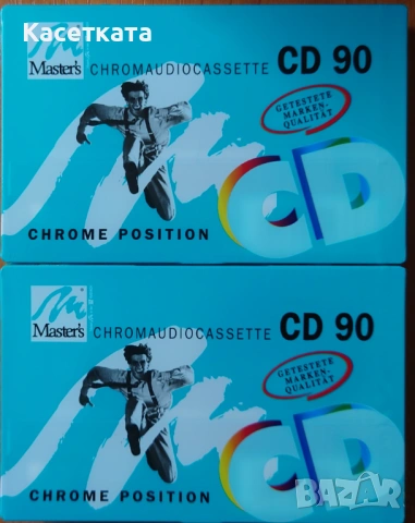 Аудио касети Masters chromaudiocassette 90 мин.