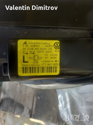 фар фолксваген тоуран, снимка 6 - Части - 53732818