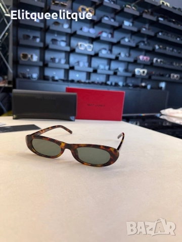 очила с черен обикновен калъф и Ув защита ysl saint laurent , снимка 10 - Слънчеви и диоптрични очила - 52259789