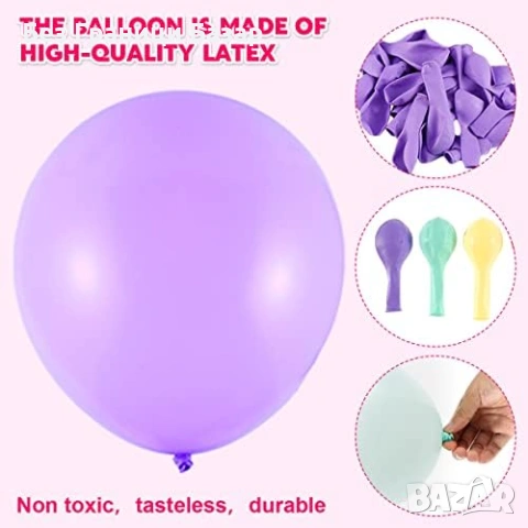 Нов Пастелен комплект балони с маргаритки за baby shower и парти декор, снимка 4 - Други - 53917765