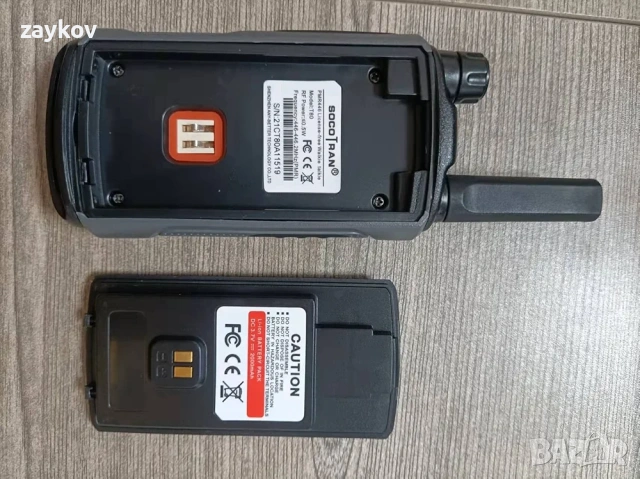 SOCOTRAN Уоки-токита, презареждащи се, с голям обхват, PMR446, снимка 2 - Друга електроника - 53524418