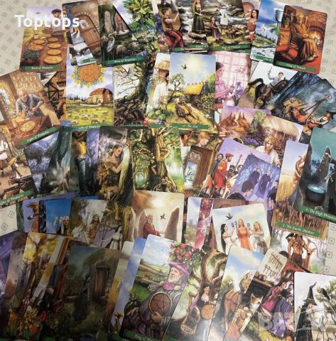 Таро: Universal Celtic Tarot & Green Witch Tarot & Modern Spellcasters, снимка 4 - Карти за игра - 33762823