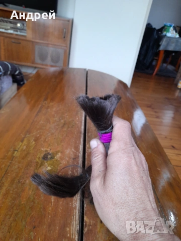 Стара естествена коса #20, снимка 3 - Други ценни предмети - 54174490