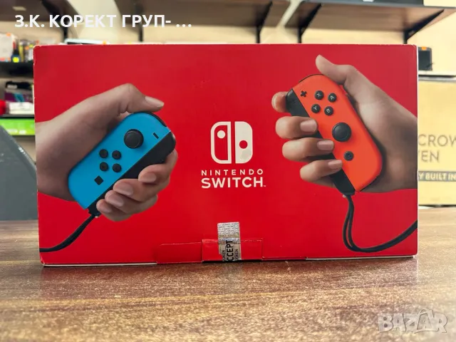 Nintendo Switch - Red & Blue, снимка 5 - Nintendo конзоли - 47788119