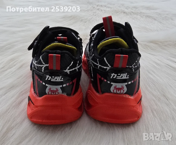 Детски маратонки Спайдърмен №27/28, снимка 6 - Детски маратонки - 53791709