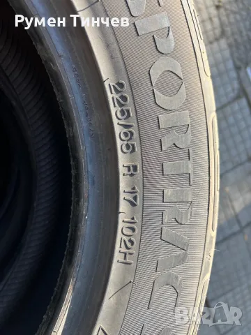 4бр летни гуми 225-65-17, снимка 7 - Гуми и джанти - 49840515