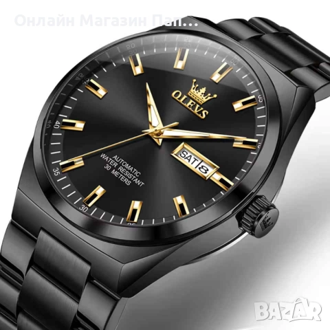 OLEVS 9907 Автоматичен Мъжки Механичен Часовник, снимка 7 - Мъжки - 52426651