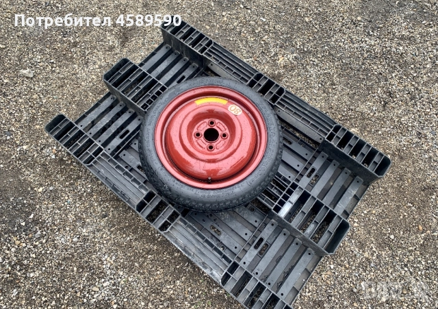 Оригинална патерица/резервна гума 15цола 4x100 за Honda Jazz,Mitsubishi Colt,Spacestar, снимка 3 - Гуми и джанти - 52472100