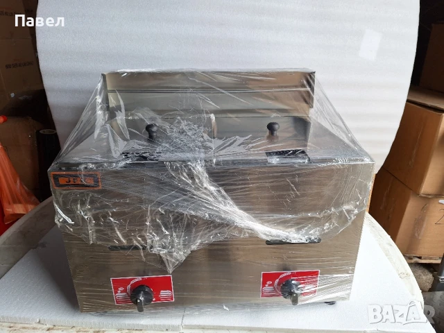 Газови фритюрници -5,5л. единичен и двоен, снимка 6 - Обзавеждане на кухня - 50015429