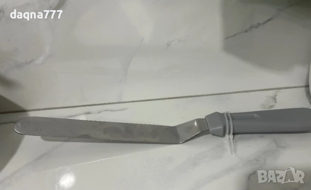 Шпатула за глазура / палетен нож , снимка 6 - Прибори за хранене, готвене и сервиране - 50466299