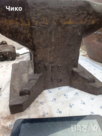 голяма страшна наковалня , снимка 3 - Антикварни и старинни предмети - 53403553