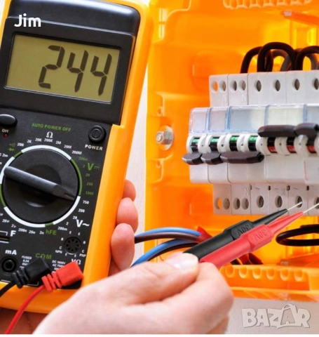 Комплект накрайници за мултицет 10 броя, Неръждаема стомана, Червен/Черен, снимка 2 - Друга електроника - 54175173