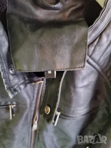 Мъжко кожено яке,М, снимка 4 - Якета - 50162707