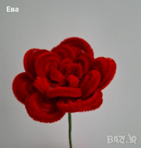 Ръчно изработени цветя, снимка 5 - Изкуствени цветя - 53101178