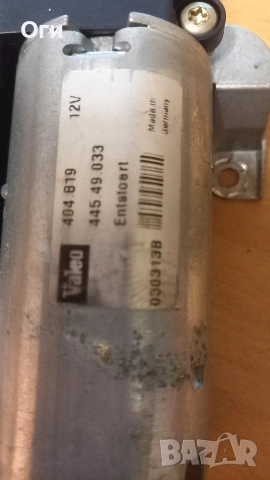 Моторче шибидах за Опел Мерива 445 49 033, снимка 3 - Части - 52839511