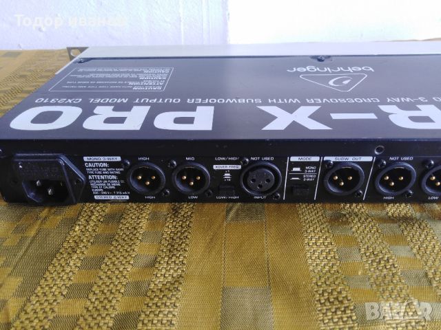 Behringer-cx2310, снимка 8 - Ресийвъри, усилватели, смесителни пултове - 45297209