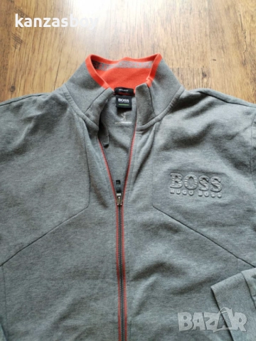 Hugo Boss Skaz Logo Track Jacket - страхотно мъжко горнище 2ХЛ, снимка 2 - Спортни дрехи, екипи - 51845872