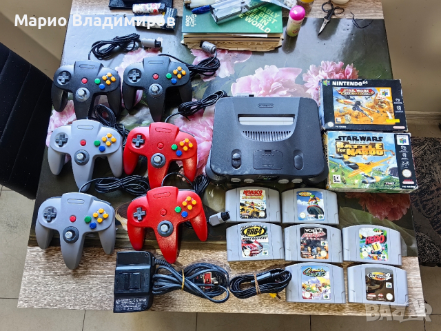 Nintendo 64 пълен комплект с възможно за много игри, снимка 11 - Nintendo конзоли - 44958219