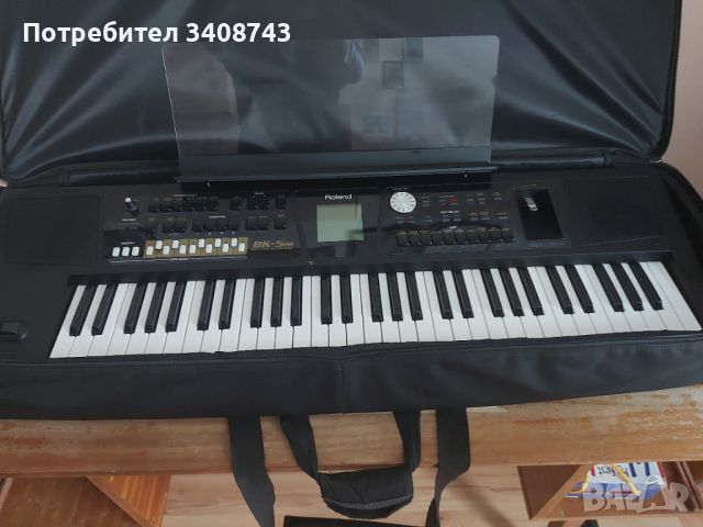 Клавир Roland Bk5 Or, снимка 1 - Синтезатори - 45648288