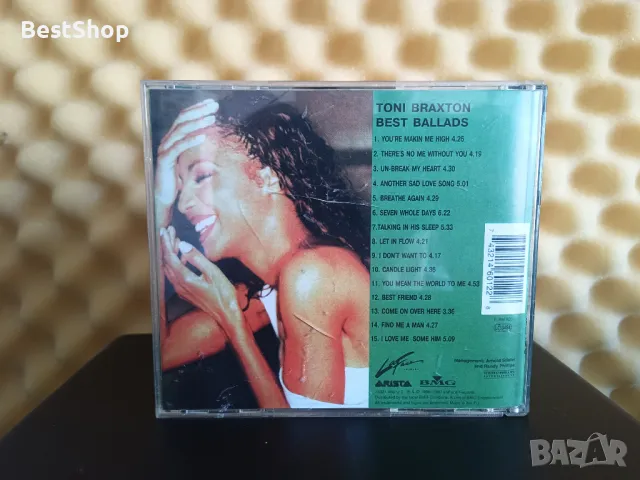 Toni Braxton - Best Ballads, снимка 2 - CD дискове - 46873618