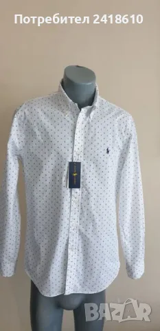 POLO Ralph Lauren Slim Fit  Stretch Cotton Mens Size M ОРИГИНАЛ! НОВО! Мъжка Риза!, снимка 12 - Ризи - 46825169