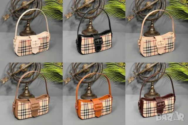 чанти BURBERRY Check Sling Bag , снимка 6 - Чанти - 48918892