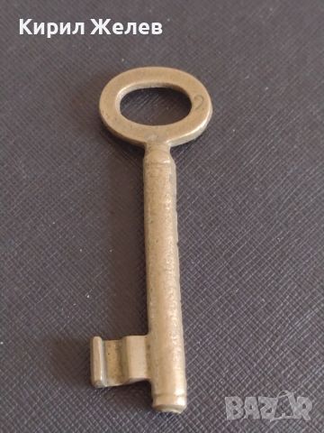 Стар бронзов ключ от соца за брава за КОЛЕКЦИЯ ДЕКОРАЦИЯ БИТОВ КЪТ 44838