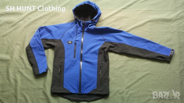 HELLY HANSEN 74006 SOFTSHELL SEVILLA GRIS Work размер S работен суичър водонепромокаем W2-94