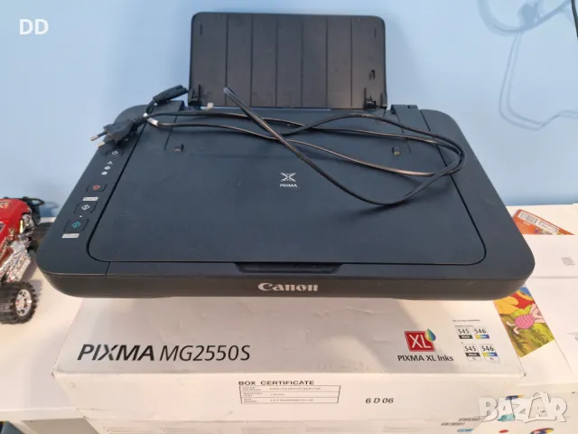 Цветен принтер CANON MG2550S, снимка 3 - Принтери, копири, скенери - 47229061