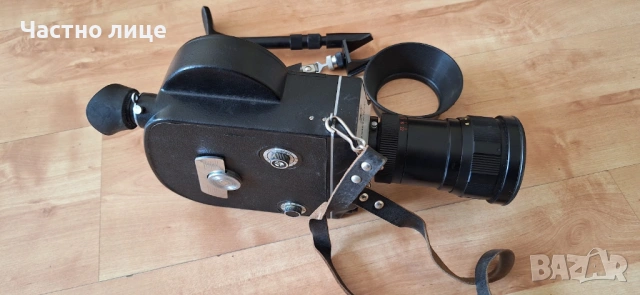 Кинокамера Zenit Krasnogorsk-3 (16mm) + Пълен комплект аксесоари, снимка 5 - Камери - 53915370