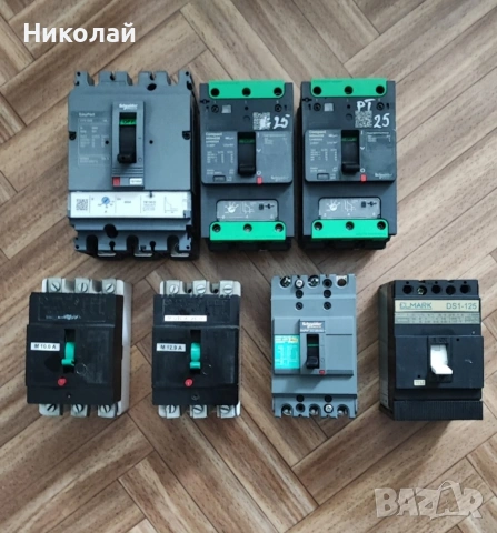 Автоматични прекъсвачи Schneider 