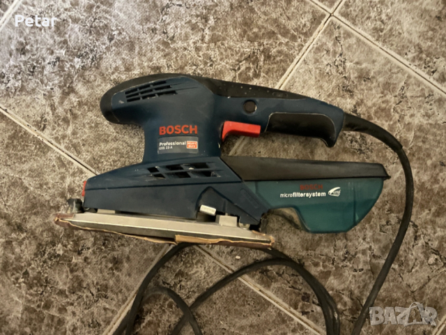Вибрационна шлайфмашина Bosch Professional GSS 23 A, 190W, 92x182