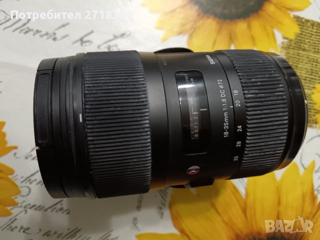 Nikon d7000+sigma dc art 18-35/1.8, снимка 10 - Обективи и филтри - 45514354