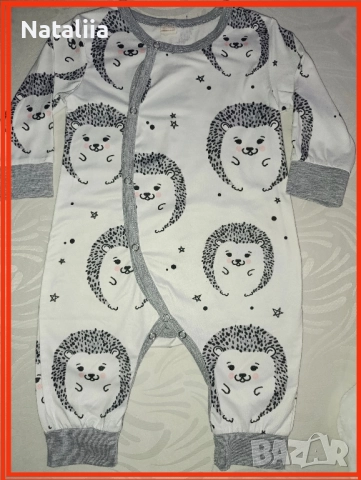 Лот от 3 чаровни гащеризона (9–12 месеца), снимка 4 - Комплекти за бебе - 51830886