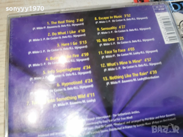 2 UNLIMITED ORIGINAL CD 0903261810H2E6R, снимка 11 - CD дискове - 53771196