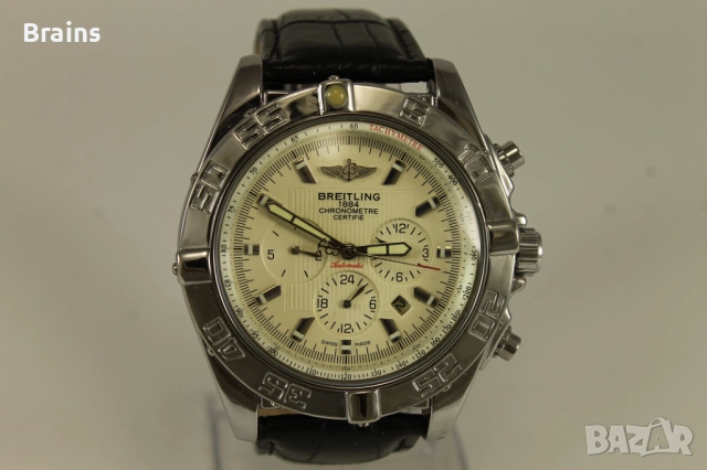 Мъжки Хронограф BREITLING Automatic Chronometre, снимка 2 - Мъжки - 52628083