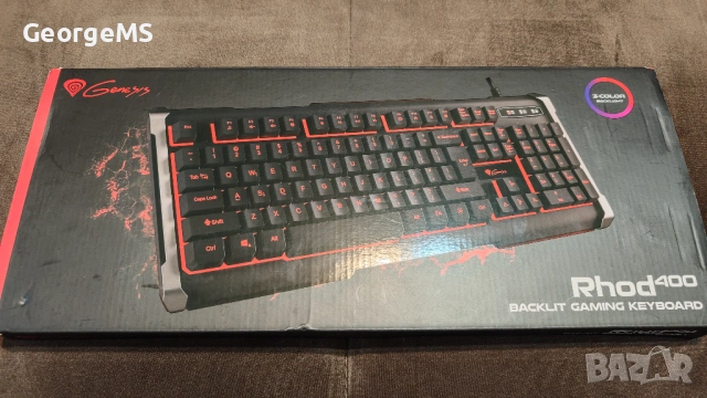 Клавиатура Genesis RHOD 400 - подсветка в 3 цвята