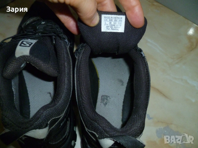 SALOMON Gore-tex №38, снимка 9 - Маратонки - 54072113