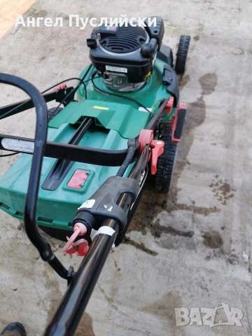 Бензинова косачка Briggs&Stratton 53 см Ел. стартер, снимка 6 - Градинска техника - 54069802