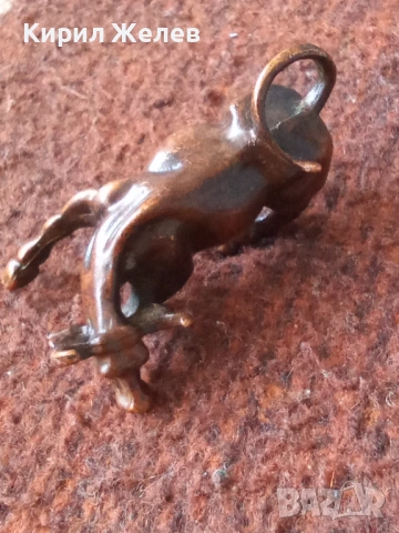 Бронзова фигурка на бик 45030, снимка 6 - Колекции - 54199538