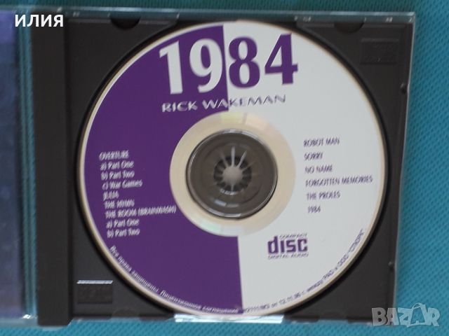 Rick Wakeman – 1981 - 1984(Psychedelic Rock,Symphonic Rock), снимка 3 - CD дискове - 45109388