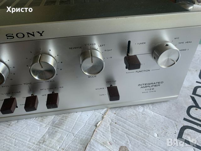 Усилвател  SONY  TA-1120A, снимка 3 - Ресийвъри, усилватели, смесителни пултове - 46219396