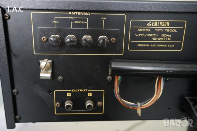 Тунер Emerson  U.S.A, снимка 8 - Декове - 40227527
