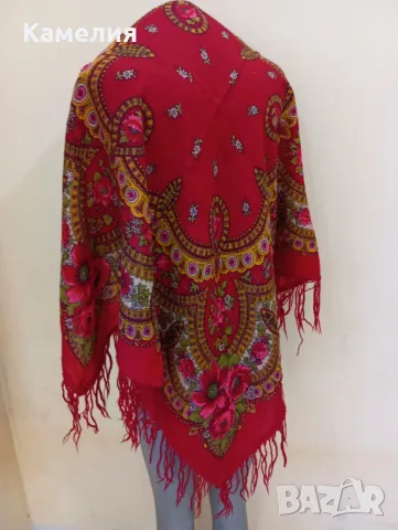 Руски шал , снимка 3 - Шалове - 49421500