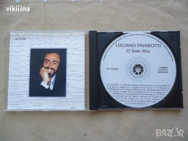 Luciano Pavarotti - O Sole Mio, снимка 3 - CD дискове - 48942065