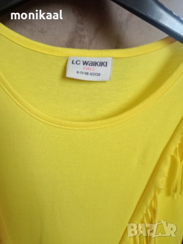 Жълта нова рокля, снимка 2 - Детски рокли и поли - 51710920