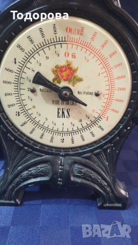 Шведска домакинска везна, снимка 4 - Антикварни и старинни предмети - 54008152