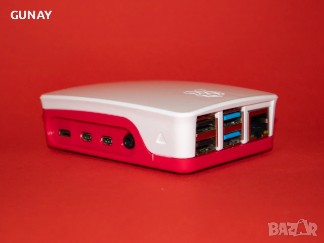 Raspberry Pi 4 Model B 2GB Комплект, PoE Hat, 64GB MicroSD, Охладител, Оригинална Кутия